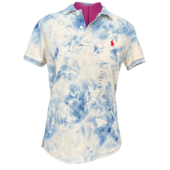 Ralph Lauren Polo Tie-Dye Shirt, Short Sleeve NWT - Picture 2 of 7